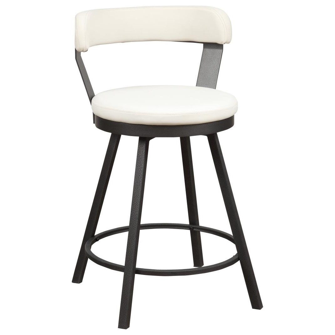 Homelegance Appert Industrial Counter Height Swivel Chair with BiCast